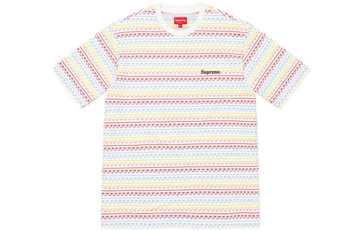 Supreme Supreme Hearts Jacquard S/S Top