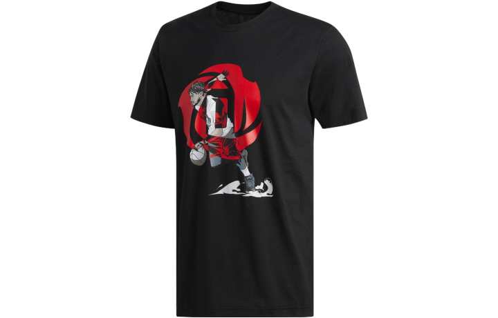 Adidas Adidas Set-in Sleeve T-Shirt Men's Black