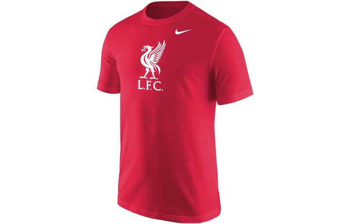 Nike Nike T Shirts Men's Red Crew Neck Moderate Straight Fit