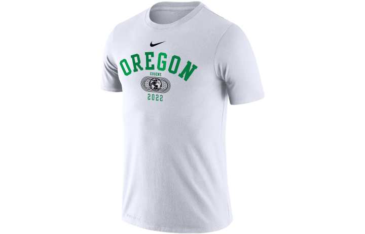 Nike Nike T Shirts Men's White Crew Neck Moderate Straight Fit