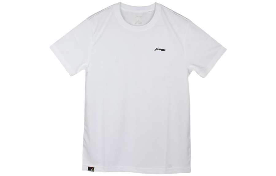 Li-Ning Li Ning Badminton Collection T Shirt Unisex White