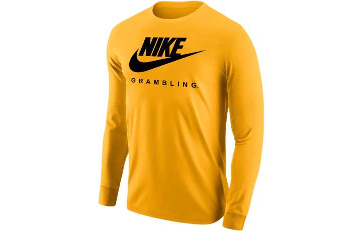 Nike Nike T Shirts Men's Yellow Crew Neck Moderate Straight Fit
