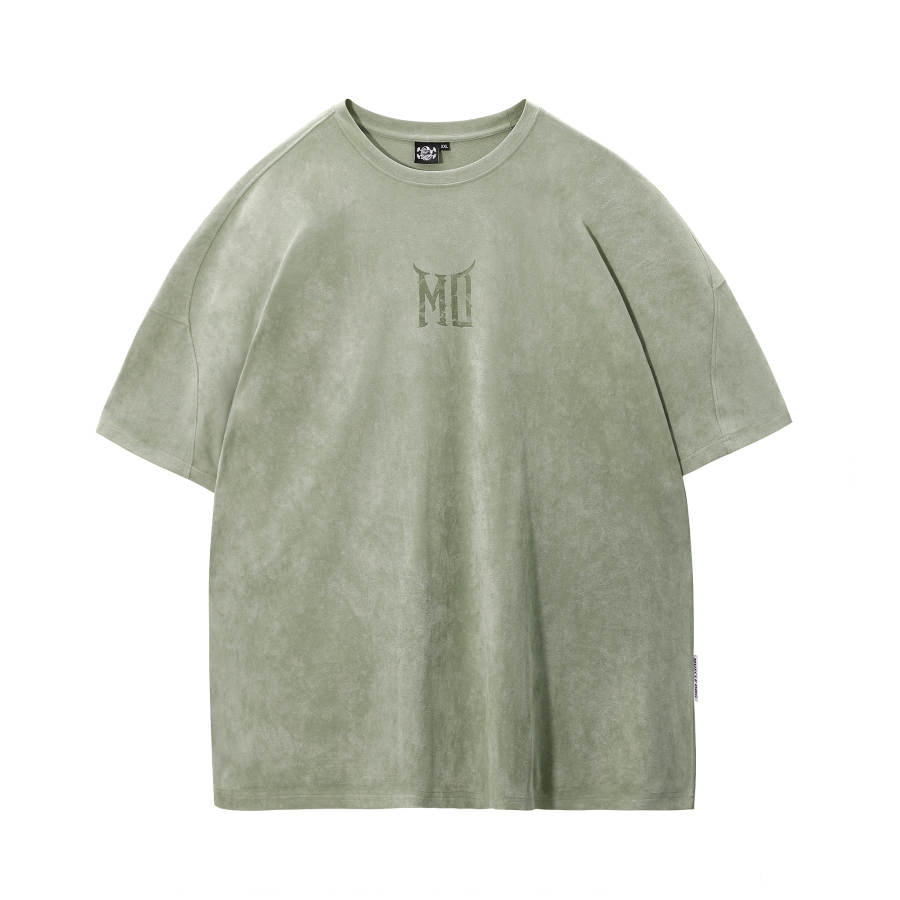 Muscle Dog T Shirts Men's Crew Neck Moderate Straight Fit