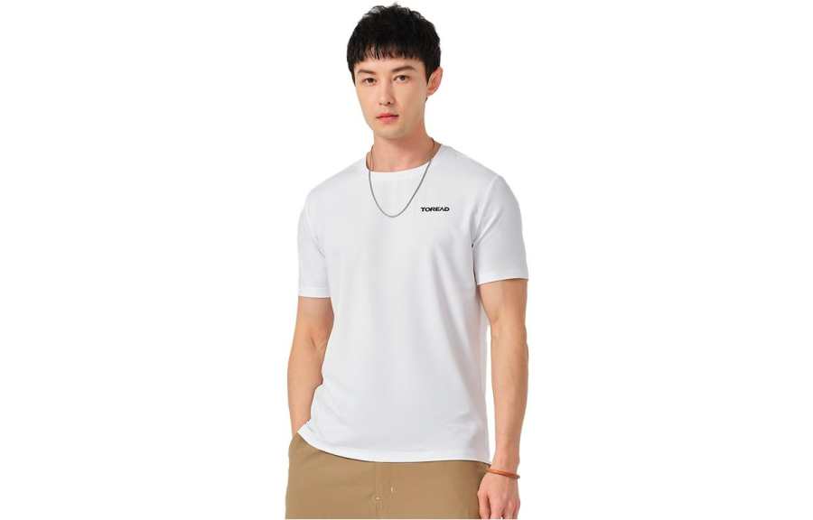 TOREAD T Shirts Men's Crew Neck Moderate Straight Fit