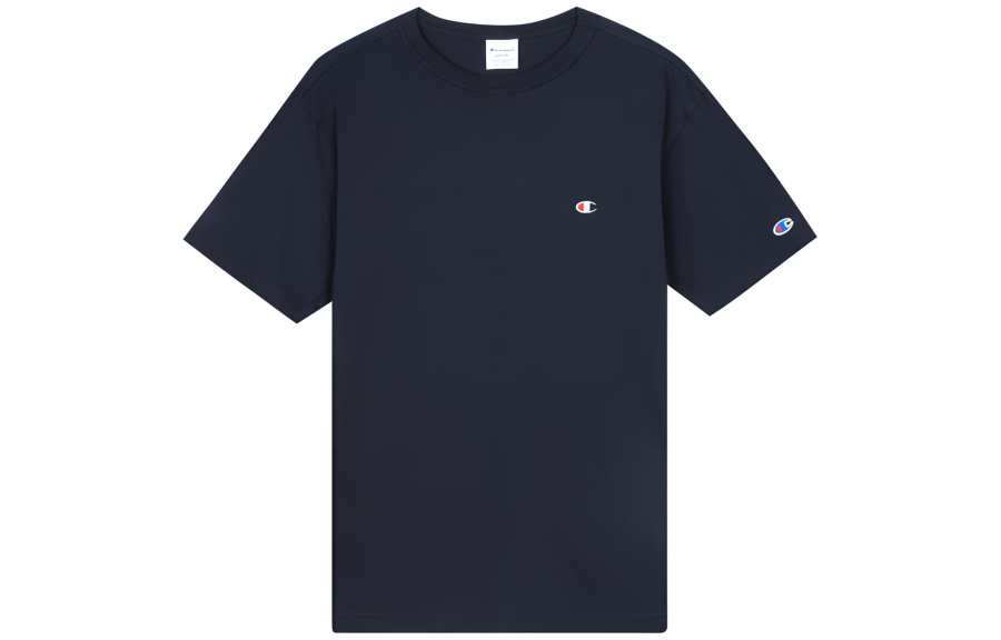 Champion T Shirt Japan Version Unisex Dark Blue