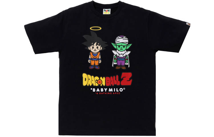 A BATHING APE Bape X Dragon Ball Z Son Goku & Piccolo Baby Milo Tee