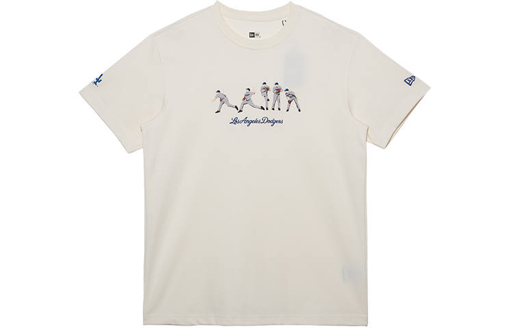 New Era SS22 T Shirt Unisex Ivory White