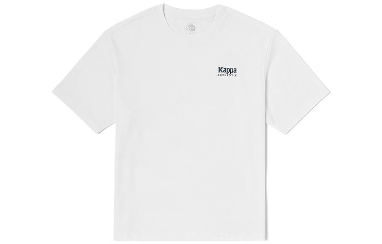 Kappa T Shirts Unisex Crew Neck Moderate Straight Fit