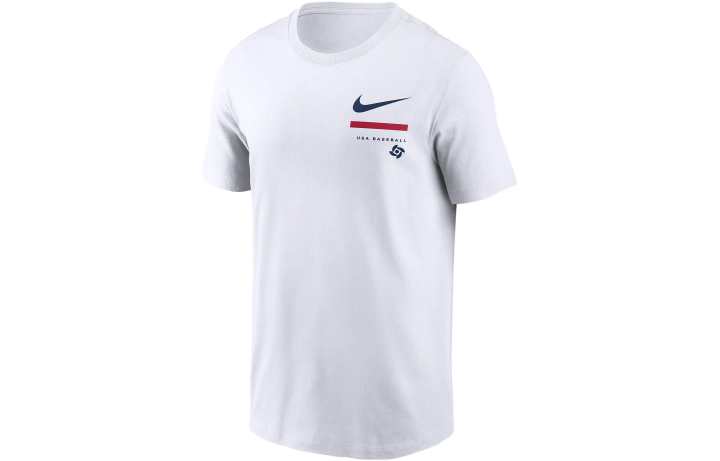 Nike Nike T Shirts Men's Pure White Crew Neck Moderate Straight Fit