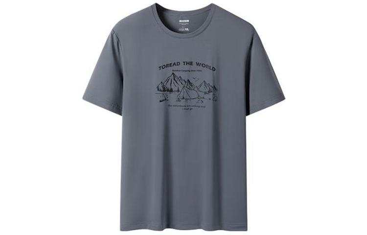 TOREAD T Shirts Men's Crew Neck Moderate Straight Fit