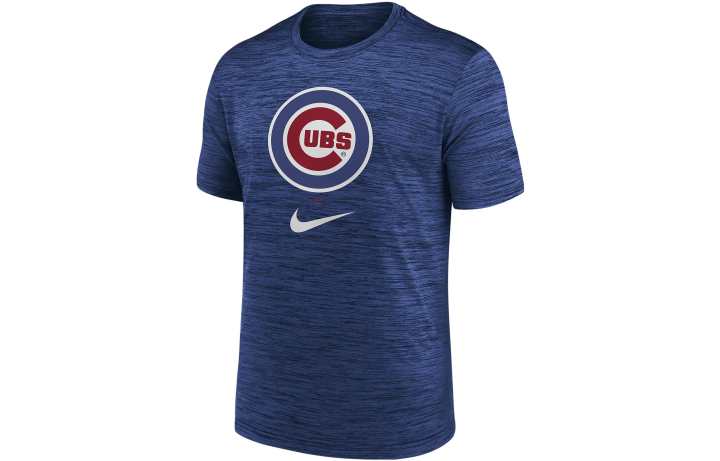 Nike Nike T Shirts Men's Blue Crew Neck Thin Straight Fit