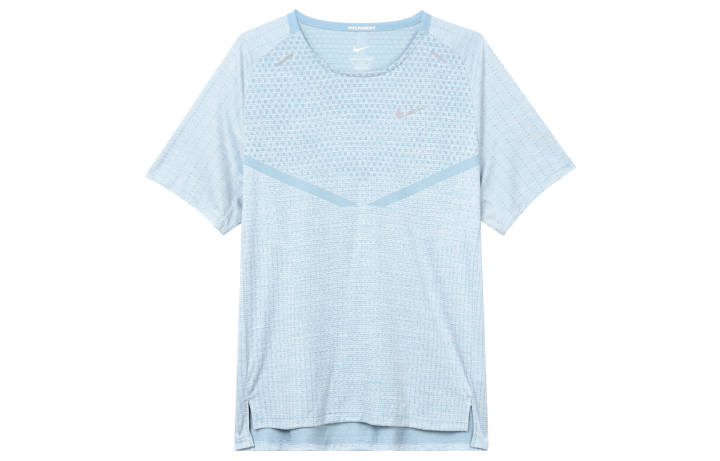 Nike Nike Running T Shirt Men's Light Blue Gray