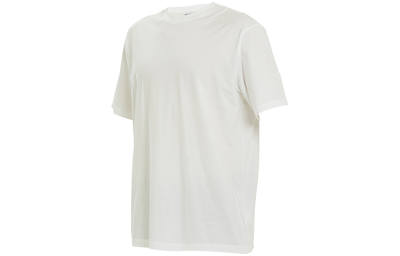Y-3 Y 3 T Shirts Men's White Crew Neck Moderate Straight Fit