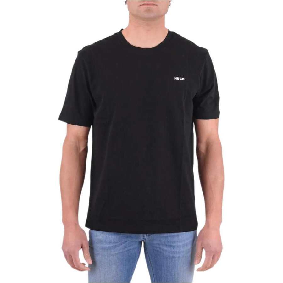 HUGO BOSS Logo Printed Jersey T Shirt