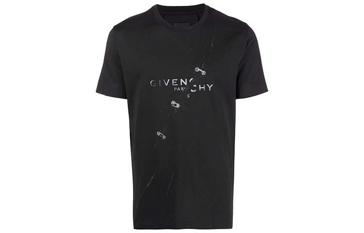 Givenchy Givenchy Trompe L'Œil Effect Slim Fit T Shirt