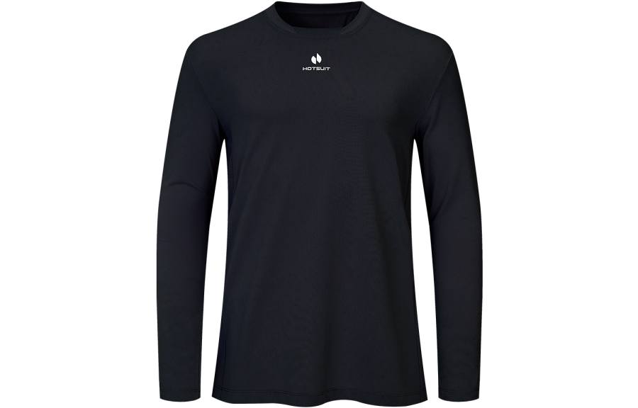 HOTSUIT T Shirts Men's Crew Neck Moderate Straight Fit