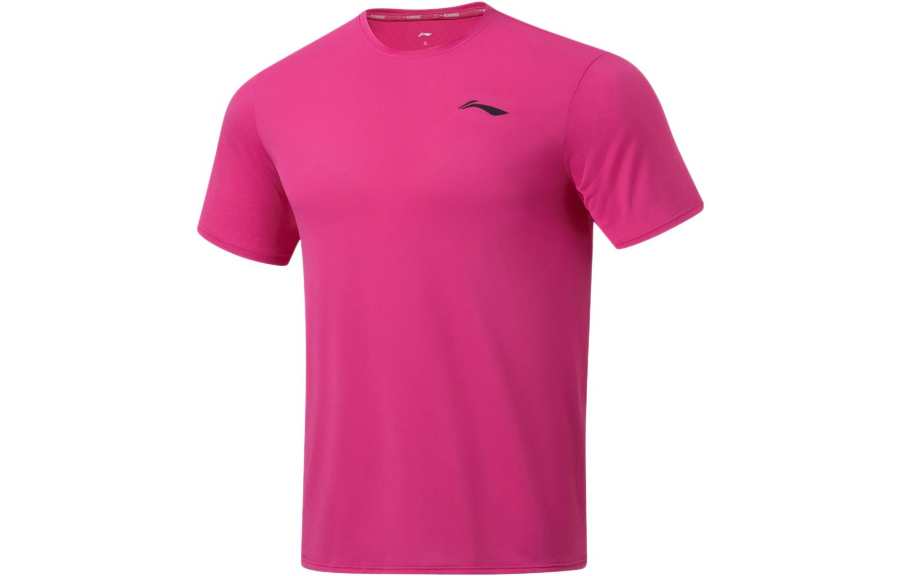 Li-Ning Li Ning T Shirt Men's Vibrant Pink