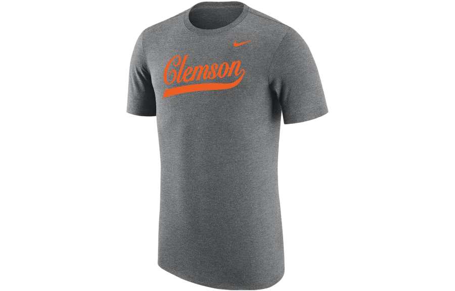Nike Nike T Shirts Men's Gray Crew Neck Moderate Straight Fit