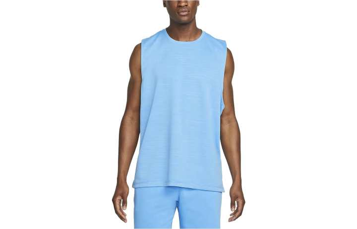 Nike Nike T Shirts Men's Sky Blue Crew Neck Moderate Other