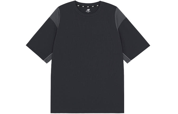 New Balance New Balance New Balance Japan T Shirts Men's Gray Crew Neck Moderate Straight Fit