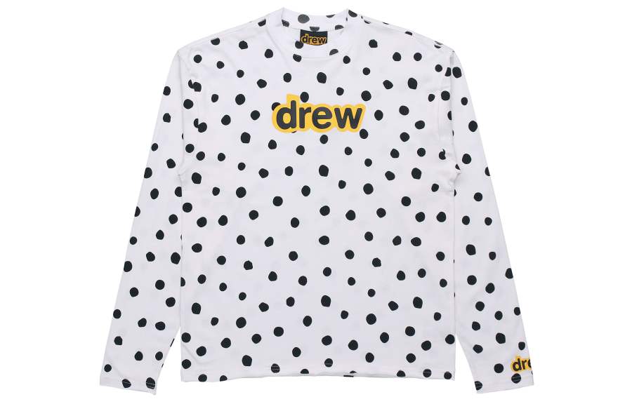 Drew House Letter Logo Series T Shirt Unisex White