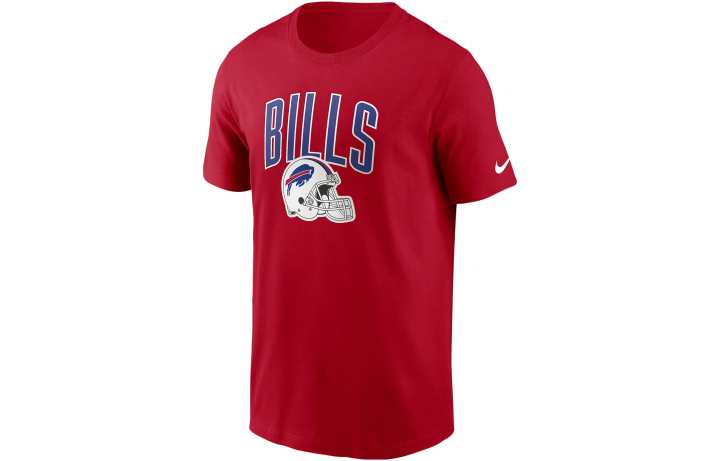 Nike Nike T Shirts Men's Red Crew Neck Moderate Straight Fit