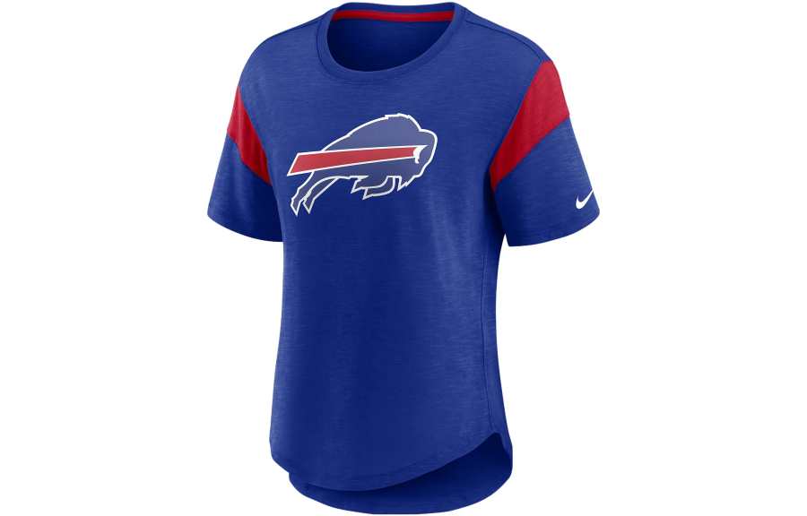 Nike Nike T Shirts Men's Royal Blue Crew Neck Moderate Straight Fit