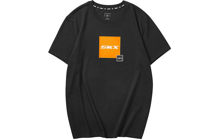 Skechers T Shirts Unisex Crew Neck Moderate Straight Fit
