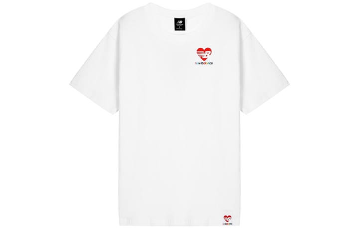 New Balance New Balance T Shirts Unisex White Crew Neck Moderate
