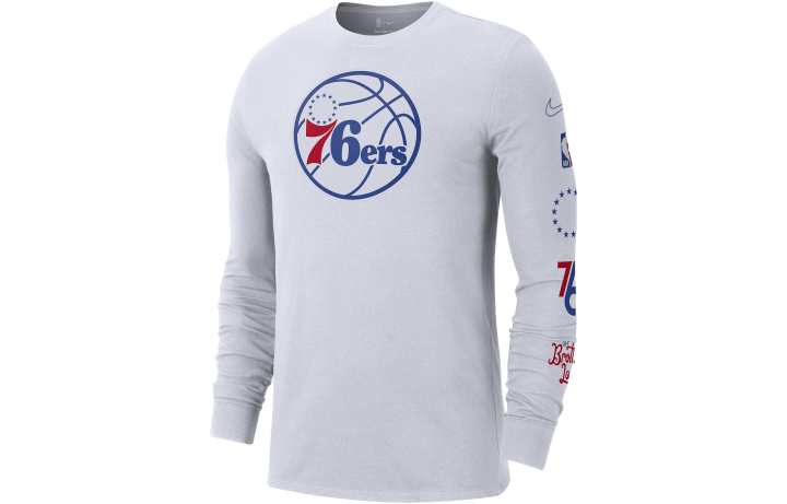 Nike Nike T Shirts Men's White Crew Neck Moderate Straight Fit