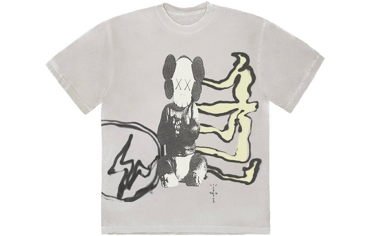 Travis Scott Travis Scott x Kaws For Fragment Tee