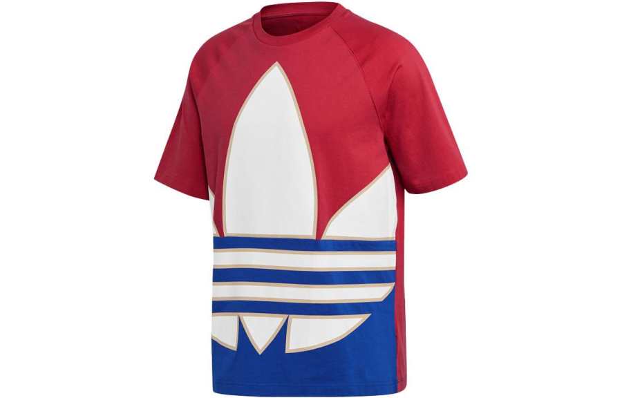 Adidas Originals BIG TREFOIL T Shirt Men's Red