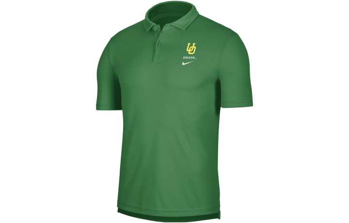Nike Nike T Shirts Men's Army Green Polo Collar Moderate Straight Fit