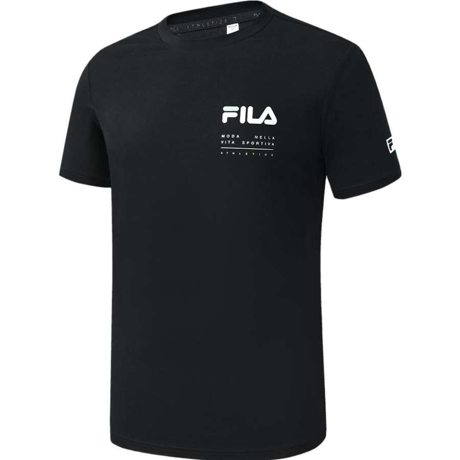 FILA Fitness T Shirt Men's Black