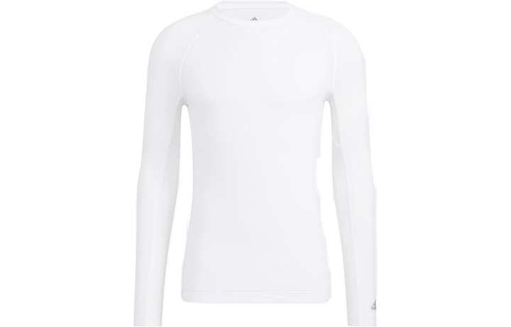 Adidas Adidas T Shirts Men's White Crew Neck Moderate Straight Fit