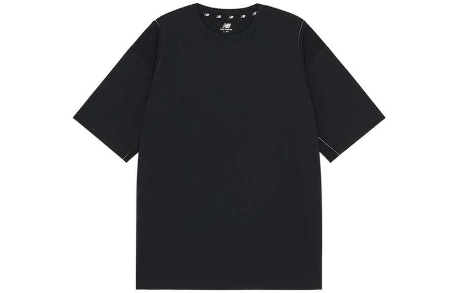 New Balance New Balance New Balance Japan T Shirts Men's Black Crew Neck Moderate Straight Fit