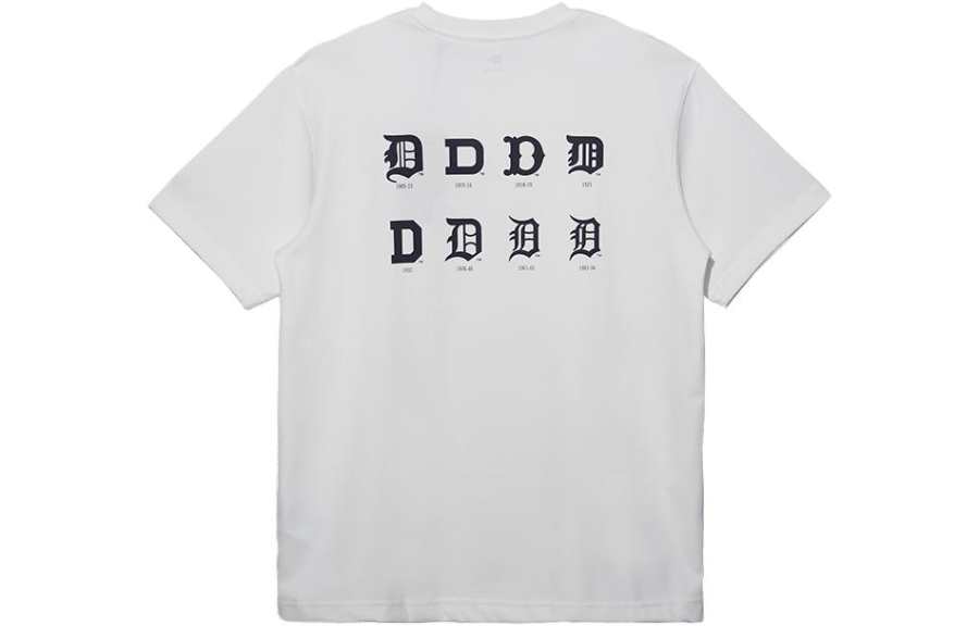 New Era X MLB T Shirts Unisex Ecru Crew Neck Moderate