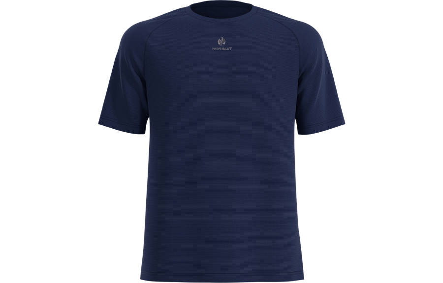 HOTSUIT T Shirts Men's Crew Neck Moderate Straight Fit