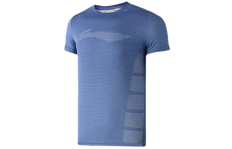 Li-Ning Li Ning T Shirt Men's Swedish Blue