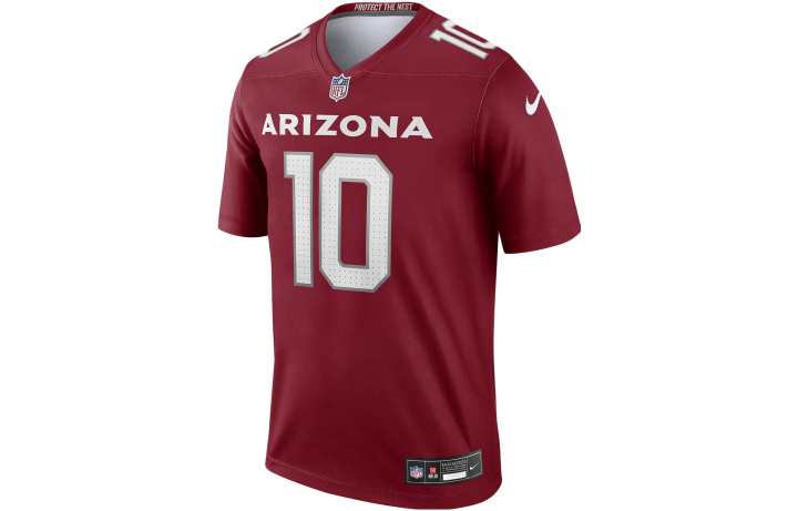 Nike Nike T Shirts Men's Red V Neck Moderate