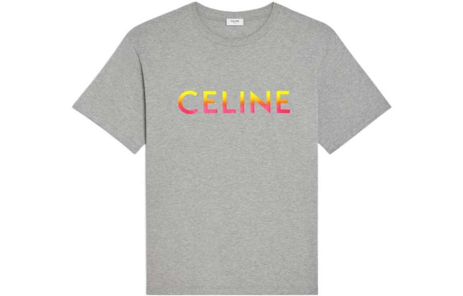 CELINE CELINE FW22 T Shirt Men's Mixed Gray
