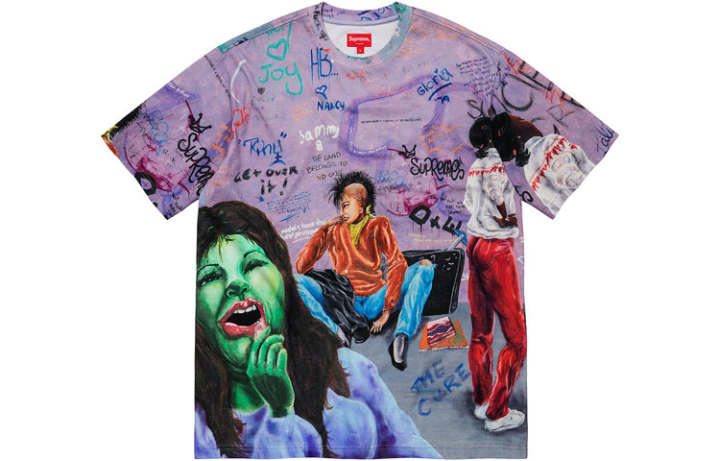 Supreme Supreme X Lady Pink Short Sleeve Top