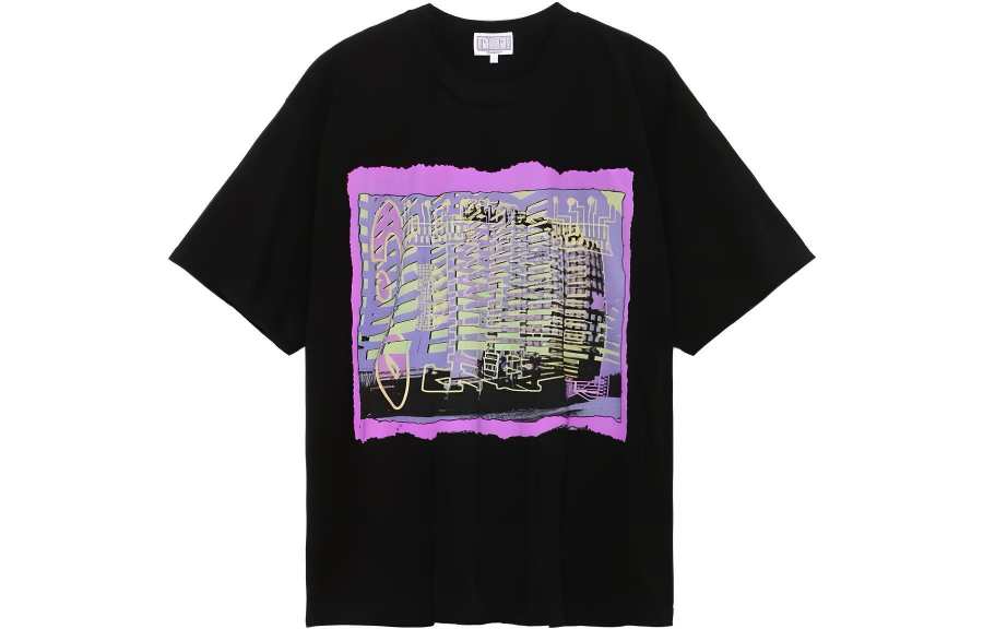 Cav Empt T Shirts Unisex Black Crew Neck Moderate Straight Fit