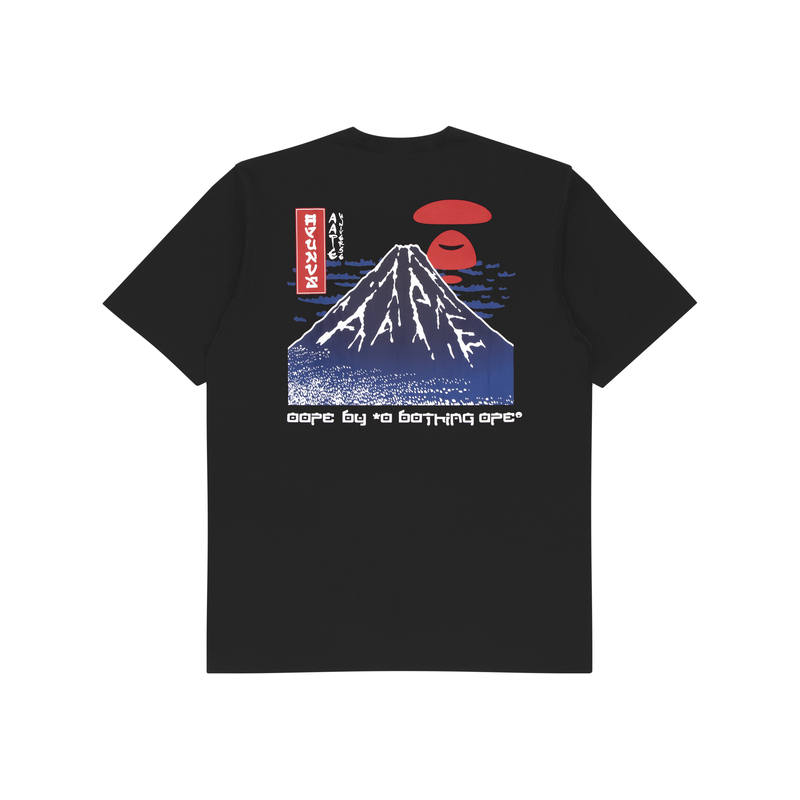 Aape T Shirts Men's Crew Neck Moderate Straight Fit