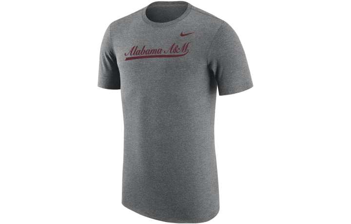 Nike Nike T Shirts Men's Gray Crew Neck Moderate Straight Fit
