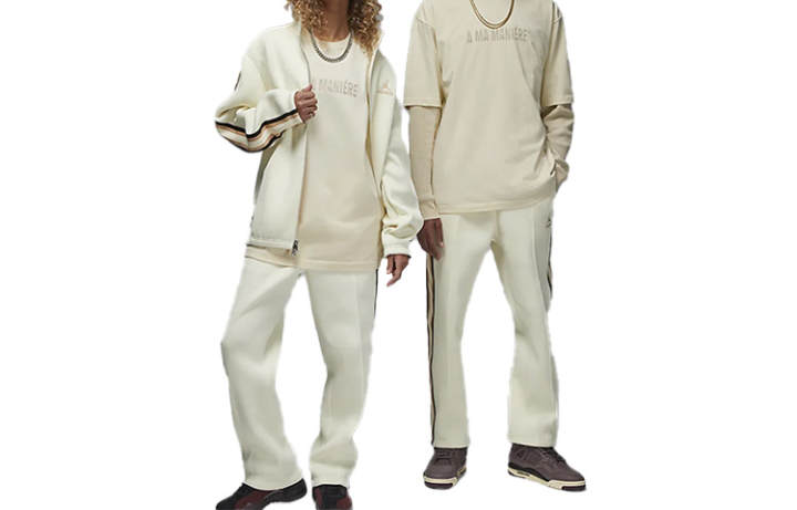 Jordan Jordan x A Ma Maniére SS23 T Shirt US Version Unisex Milk White