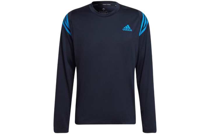 Adidas Adidas T Shirts Men's Black Crew Neck Moderate Straight Fit