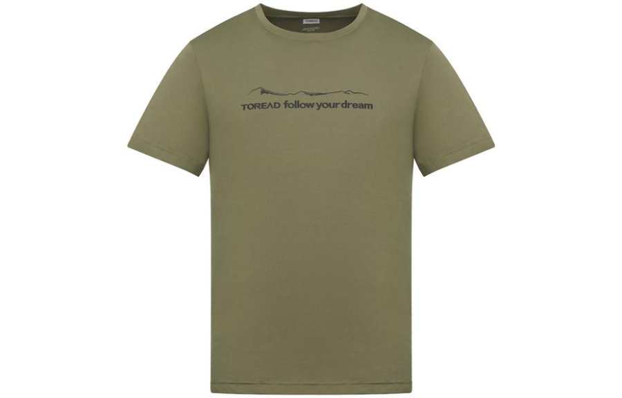 TOREAD T Shirts Men's Crew Neck Moderate Straight Fit