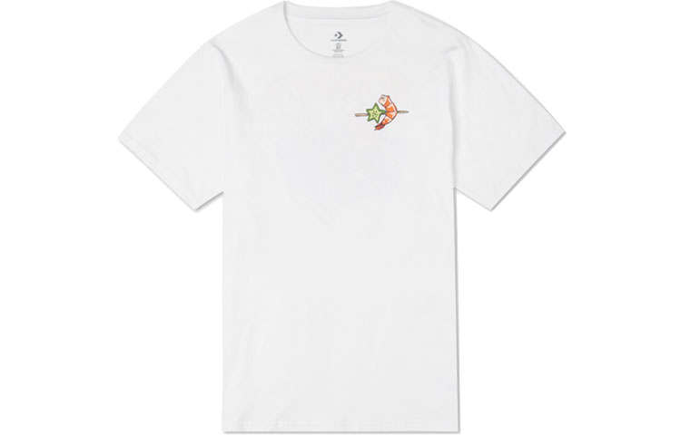 Converse Converse Drop Shoulder Sleeve T-Shirt Men's White