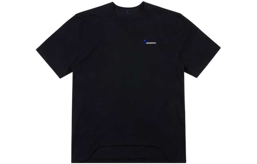 ADER ERROR ADER ERROR T Shirts Unisex Black Crew Neck Moderate Straight Fit